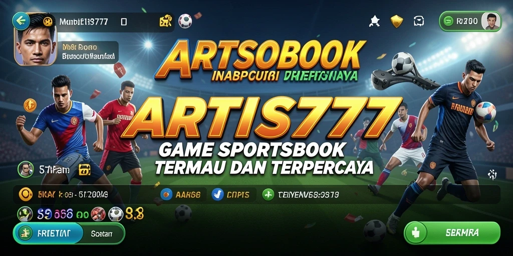 Tampilan menarik dari gameplay taruhan Sportsbook ARTIS777.