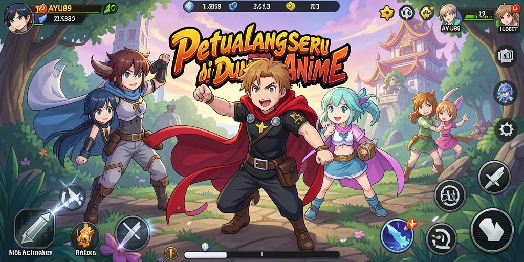 Tampilan menarik gameplay AYU89 yang penuh aksi.