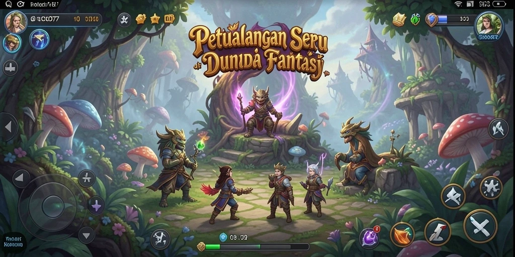Gameplay COO77 memperlihatkan petualangan menarik di dunia fantasi.
