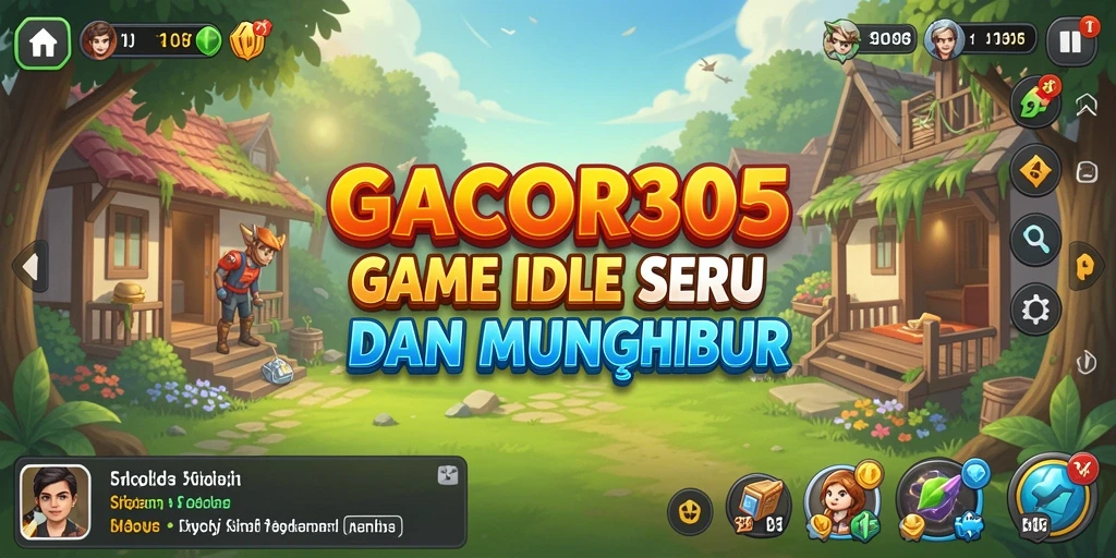 Screenshot GACOR305 menunjukkan gameplay menarik dan karakter unik.