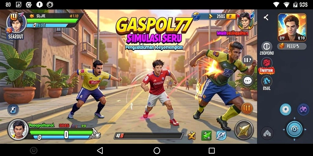 Tangkapan layar GASPOL77 menampilkan gameplay simulasi yang menarik dan mendetail.
