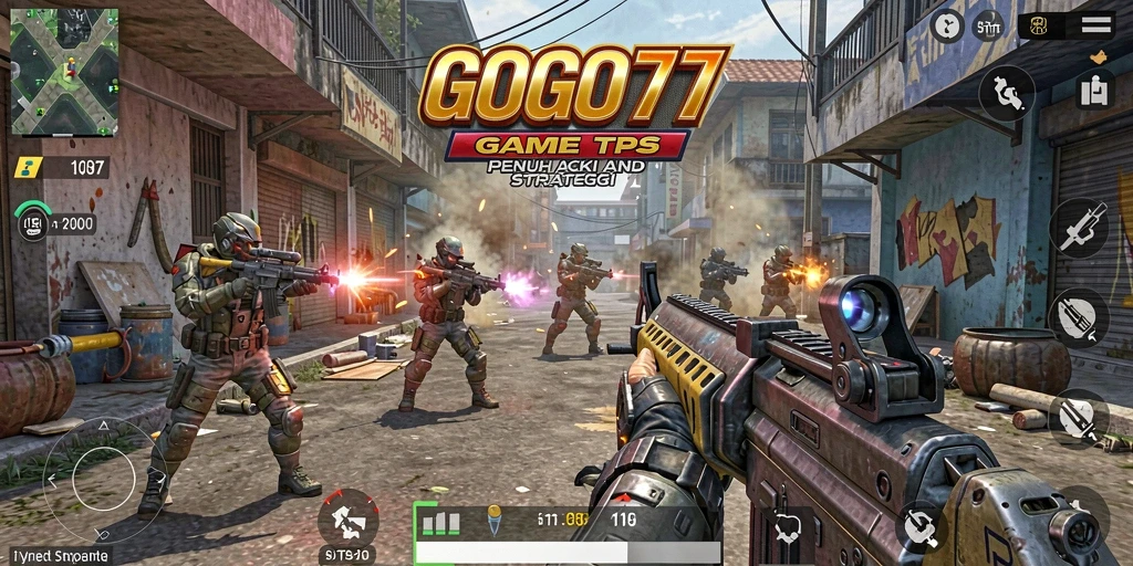 Tampilan gameplay GOGO77 yang mendebarkan dalam pertempuran TPS.