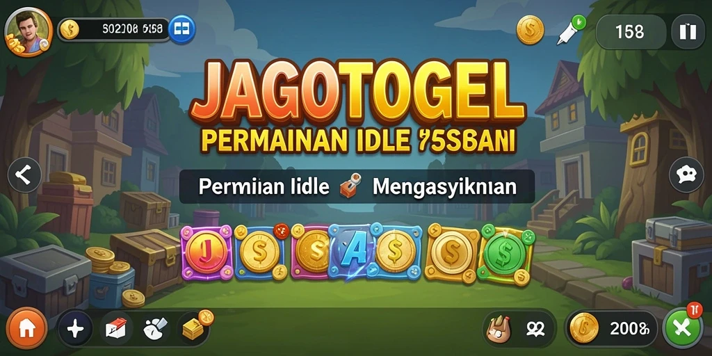 Tampilan menarik dari gameplay <strong>JAGOTOGEL</strong> yang menonjolkan keseruan permainan Idle.