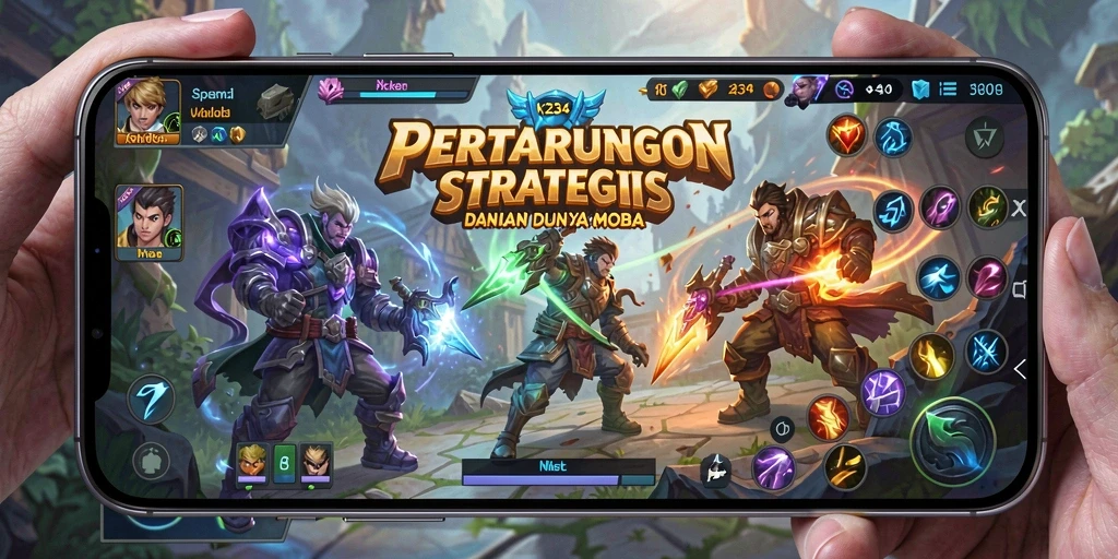 Gameplay seru dan kompetitif K234 dengan grafis yang menawan.