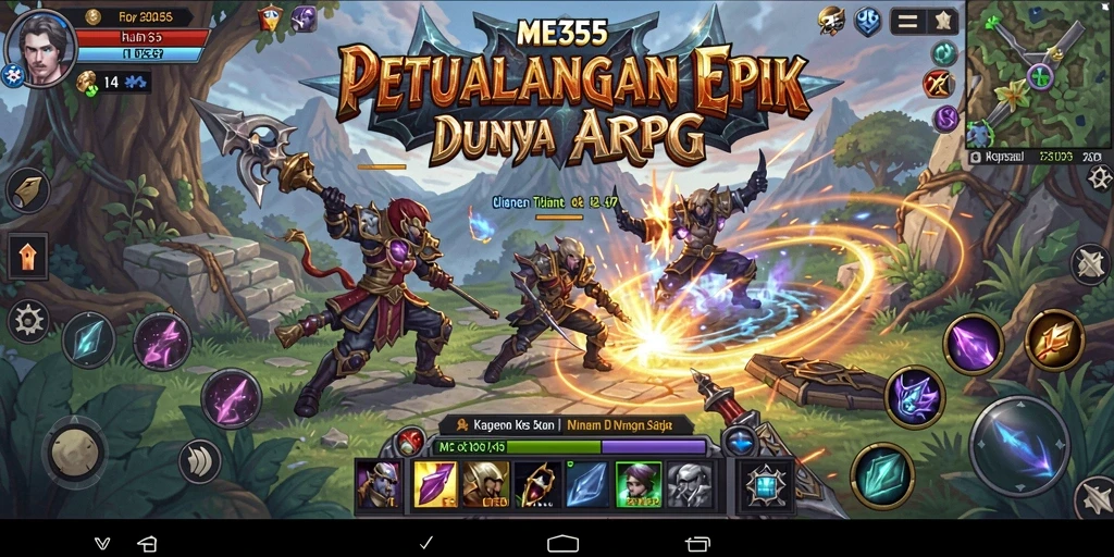 Tampilan gameplay <strong>ME355</strong> yang memukau dengan aksi ARPG yang seru.