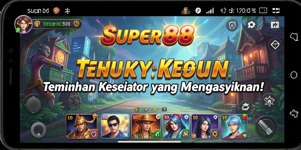 Tampilan gameplay <strong>SUPER88</strong> yang menarik dengan detail grafis luar biasa.