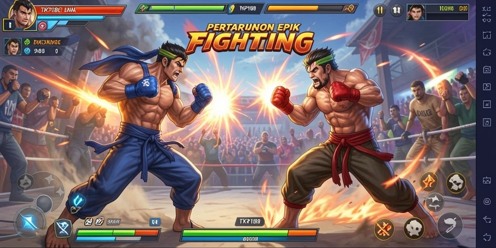 Gameplay seru dan grafis menakjubkan dalam TKP188.